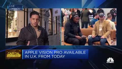 Apple Vision Pro goes on sale in the UK