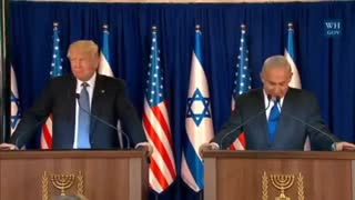 Benjamin Netanyahu Delighted To Welcome President Donald Trump to Jerusalem