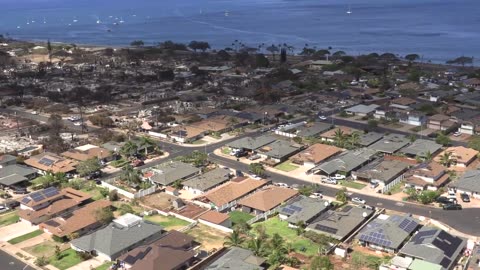 Maui Fires - DLNR Aerial Footage