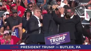 Omg! Trump was allegedly shot at during his rally in Pennsylvania