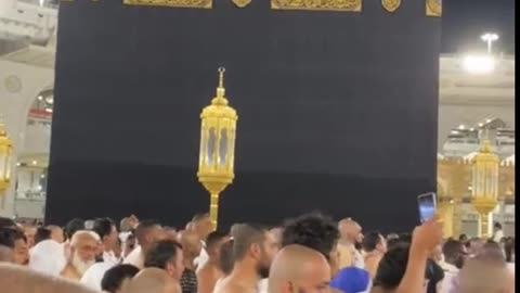 Clock tower and going inside of Kaaba
