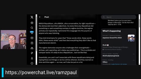 The RAMZPAUL Show - Friday, October 7