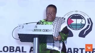 Standing Ovation: Naledi Pandor on Her Most Powerful Speech on Palestine!