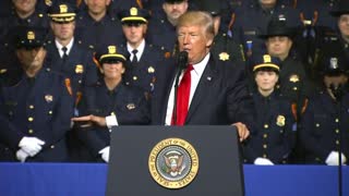 Trump to law enforcement: "Don't be too nice" during arrests