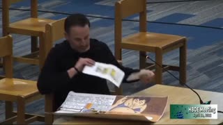Dad Confronts School Board with 'Filth' From School Library