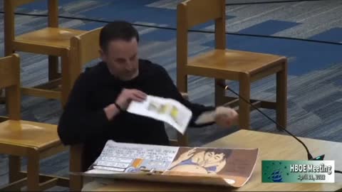 Dad Confronts School Board with 'Filth' From School Library