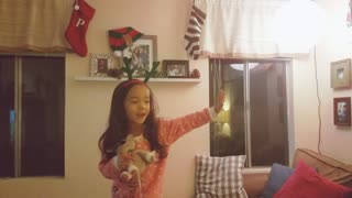 Little girl humorously explains meaning of Christmas