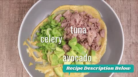 Keto Recipe | Curry Spiked Tuna and Avocado Salad