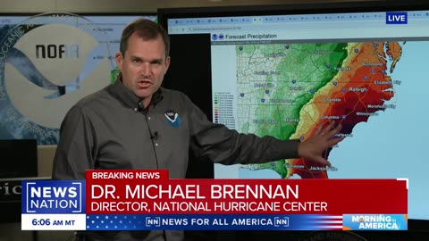 Hurricane Debby brings catastrophic flooding along East Coast: NHC director | Morning in America