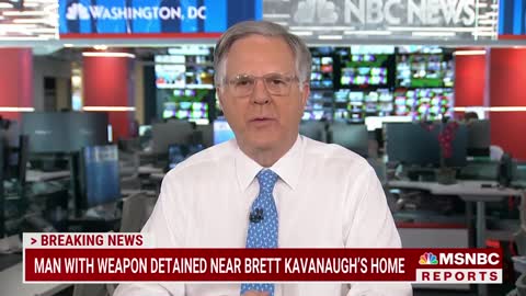 Armed gunman arrested nearby U.S. Supreme Court Justice Kavanaugh's house.