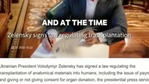 Ukraine - Harvesting Organs