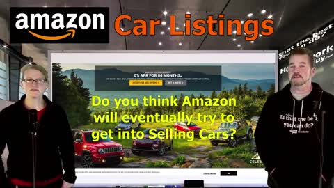 AMAZON CAR LISTINGS: ARE THEY GOING TO SELL CARS? - FINANCE CARS: The Homework Guy, Kevin Hunter