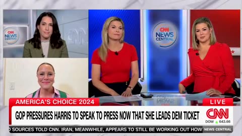 CNN Panel Warns Longer Harris, Walz Duck Interviews, 'The More Scared They Look'