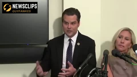 Rep Matt Gaetz 'We Have Seen This During The Civil Rights Era,The DOJ,FBI Insert Themselves'