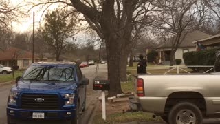 SUV Flees Through Neighbourhood