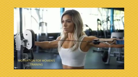 MOTIVATION FOR WOMEN BODYBUILDING TRAINING