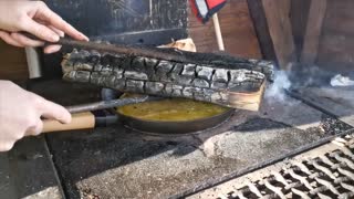 Outdoor cooking in Finland - Kayak Edition