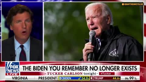 Tucker gets is, Biden's a puppet