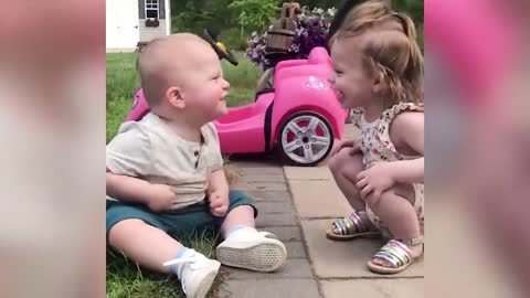 Best Videos Of Funny Twin Babies Compilation - Twins Baby Video