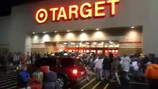 Target Opening at 4am on Black Friday 2010 in Lancaster Ohio