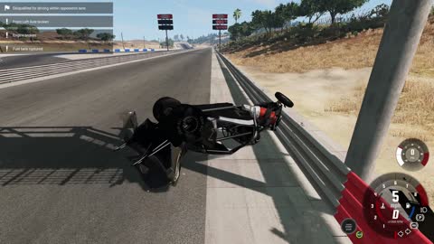 A QUICK DRAG RACE TURNS BAD