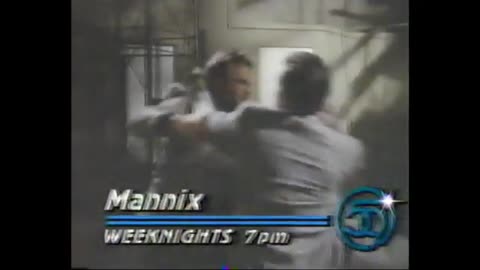 December 1984 - WPDS Indianapolis 'Mannix' Promo