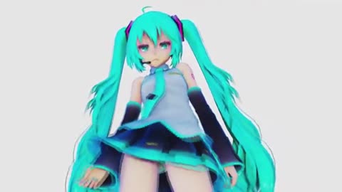 MMD Miku Dance very provocative