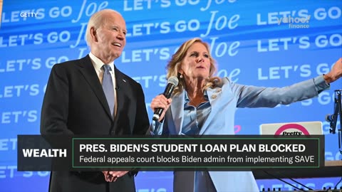 Federal appeals court blocks Biden's student loan plan, SAVE| NATION NOW ✅