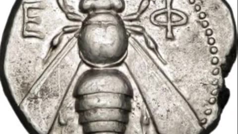 DID U KNOW THAT ONE OF THE FIRST COINS IN THE WORLD HAD A BEE 🐝SYMBOL ON THEM?