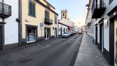 Walk Ribeira Grande (City Center) Azores Portugal - 11.08.2023 #IRL