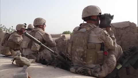 Marine Scout Sniper Takes Out Taliban