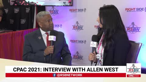 Interview with Allen West at CPAC 2021 in Dallas 7/11/21