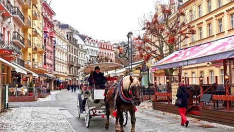 Czech Republic - Karlovy Vary - A Picturesque town in Czech Republic