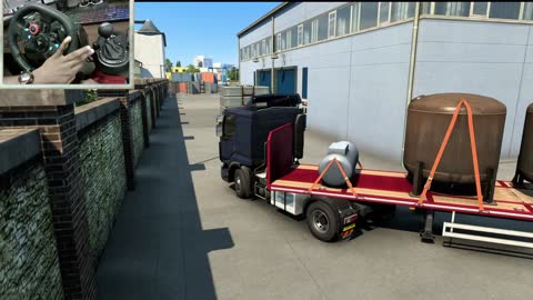 My Renault truck breaking the traffic rules today. ETS2