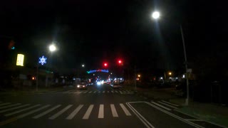 Driving Thru On Around 01-14-2022 Brooklyn Queens BQE New York NYC at Night Part-02 of 03 - 4K