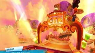 Crash Cup Nintendo Switch Gameplay - Crash Team Racing Nitro-Fueled