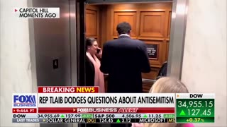 Rep. Tlaib FLEES When Confronted on Comments That Got Her Censured