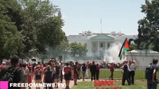 Palestinian Insurrectionists?: Thousands Surround Biden's White House