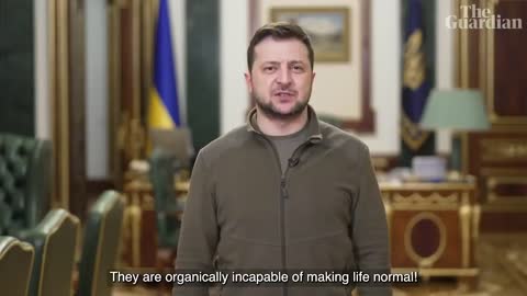 Zelenskiy says 'Russian invaders cannot conquer us' in latest national address