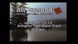 January 8, 1985 - Ad for All Canada Fishing & Vacation Show in Chicago