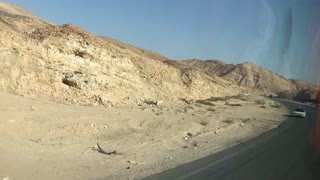 Stunning Mountains View Of Sharm El Sheikh Desert
