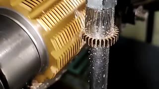 Gear grinding process, So Cool and Oddly Satisfying