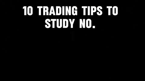 10 Trading tips to study