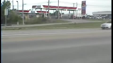 Dashcam Video of a Police Chase in Missouri Ending in Crash