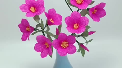 Make azaleas with me# Handmade flowers