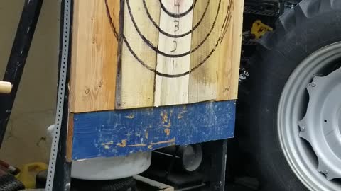 Axe Throwing timelapse