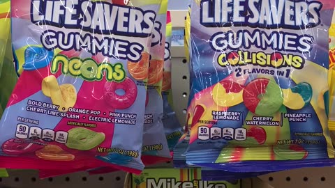 Lifesaver Neon Gummies VS Lifesaver Collision Gummies! Which One Are You Choosing