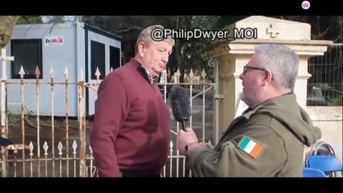 Senator Pat Casey Fianna Fail refuses to answer a question Philip Dwyer.21-03-24