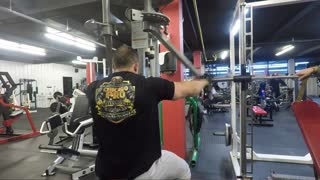 Shoulder training with IFBB PRO Chris Didomenico at The Iron Forged Gym (10/29/20)