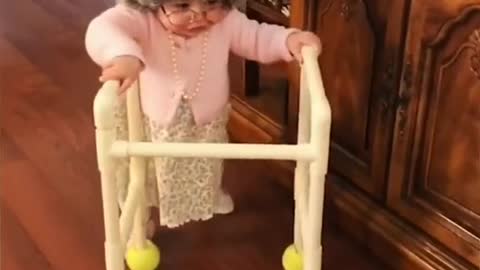 Adorable Moments Baby Grandma Funny